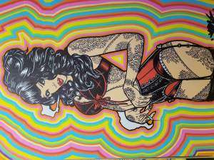 Grafficiarz z Holandii szaleje w Krakowie