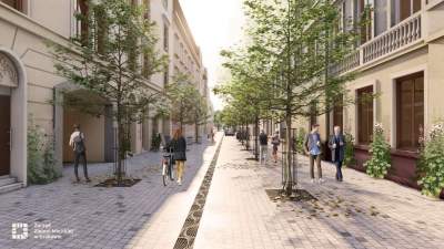 Tak będzie wyglądać ulica Krupnicza. To będzie zielono - błękitna arteria
