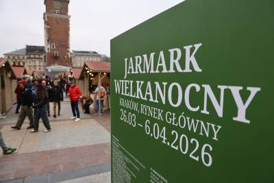 Jarmark Wielkanocny na Rynku Głównym. W tym roku Krakowianie zapłacą mniej