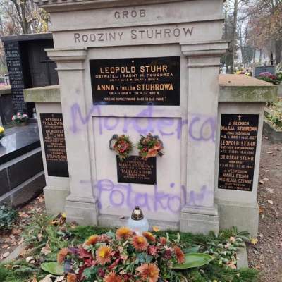 Rodzinny grobowiec Stuhrów zdewastowany. Maciej Stuhr komentuje incydent