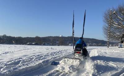 Atak zimy ma też dobre strony. Zobaczcie co się dzieje na Błoniach…