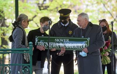 To było ulubione miejsce spacerów Zbigniewa Wodeckiego. Teraz nosi jego imię