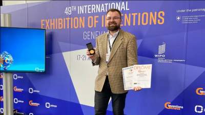 Rewelacyjny wynalazek z AGH wyleczy kości, nagrodzony w Genewie