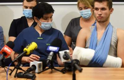 Przyszyli odciętą przez bandytów rękę. Pacjent opuścił szpital