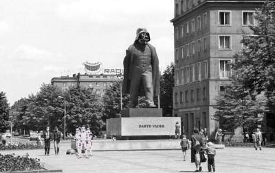 Radny chce postawić w Nowej Hucie pomnik Lorda Vadera