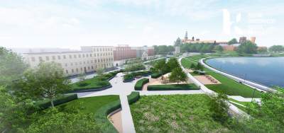 Plac pod Wawelem zamieni się w zieloną enklawę. Wielka metamorfoza