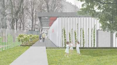 Zielony dach, ogród wertykalny i ogród zimowy. Mieszkańcy Bieńczyc zyskają piękny obiekt