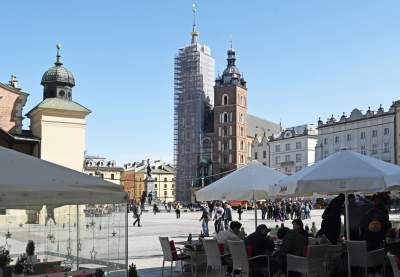 Odwiedzający Kraków turyści są nieco zawiedzeni. Powodem jest remont