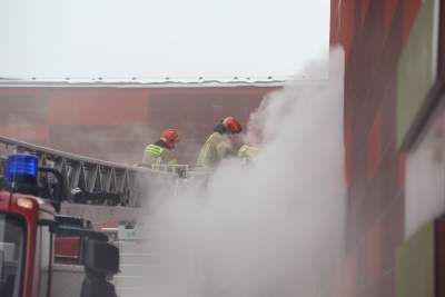 Strażacy wciąż walczą z pożarem archiwum Urzędu Miasta. To było podpalenie?