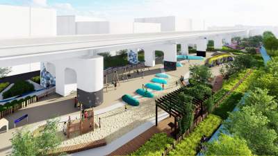 Jest umowa z PKP. Pod estakadami powstaną ogrody i strefy relaksu