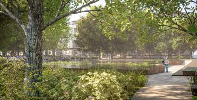 Taki park powstanie wokół pałacu w Łobzowie, teren przekaże Politechnika