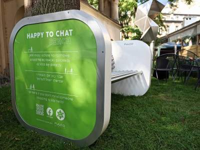 Ławka jakiej jeszcze w Polsce nie było. Lek na samotność