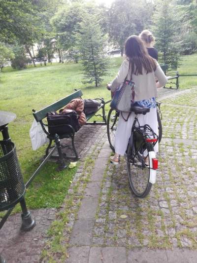 Radna A.Szczepańska: nagonka na bezdomnych im pomogła?