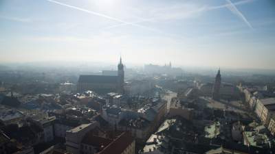 Kiepskie powietrze nad Krakowem, smog wraca