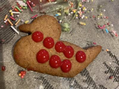 Burza wokół pierniczka posłanki: kaczka i osiem kropek