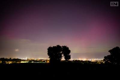 Pokazali zasięg zorzy polarnej nad Krakowem, prognoza na najbliższe noce
