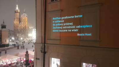 A  w Krakowie na Brackiej znów działa jedyna taka ściana w Polsce, w Warszawie nie wyszło