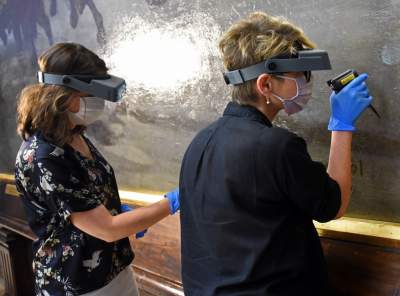 Na oczach widzów "rozjaśnią" słynny obraz Chełmońskiego