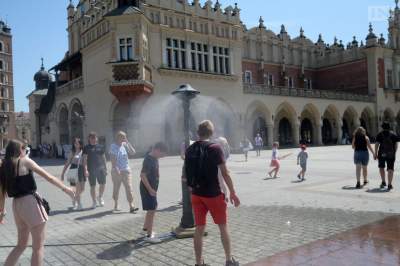 Ostrzeżenie I stopnia dla Krakowa, gdzie szukać ochłody?