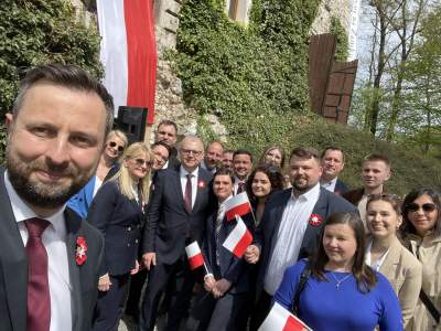 Kosiniak-Kamysz w Korzkwi: o wolności, Unii Europejskiej i obronie Jana Pawła II