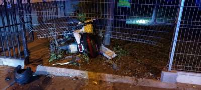 Pościg za motocyklistą w centrum Krakowa. Finał bolesny