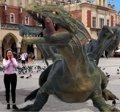 Selfie ze Smokiem na Rynku Głównym? Teraz to możliwe