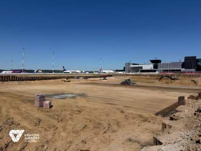 Tu powstaje nowy terminal w Kraków Airport. Wielka inwestycja