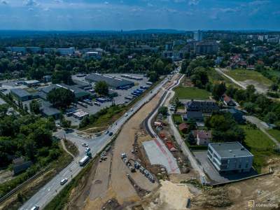 Ważna zmiana dla kierowców w Nowej Hucie, prace idą pełną parą