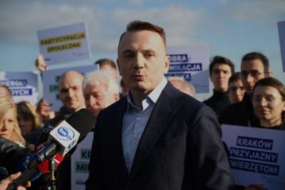 Łukasz Gibała ogłosił decyzję: wystartuje w wyborach na prezydenta Krakowa