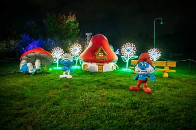 Rusza nowa, imponująca odsłona ogrodu świateł, głównym motywem są Smerfy