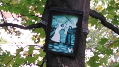 ZZM zdjął tabliczki drogi krzyżowej w parku Lotników. Po 16 latach...