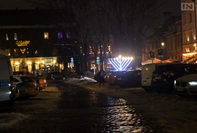 Nie tylko choinki i szopki, Kraków celebruje też żydowskie święto