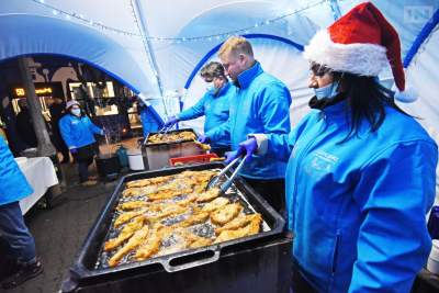 Darmowy karp (i nie tylko) dla krakowian. Przygotowano 10 tysięcy porcji