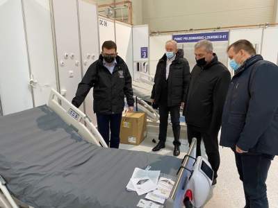 Szpital tymczasowy w EXPO Kraków bez pacjentów. "Nie ma takiej potrzeby"