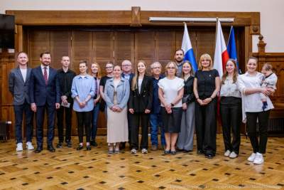 Bohaterowie, ratowali ofiary wypadku w Nowej Hucie. Docenił ich prezydent miasta