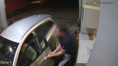 Tankował paliwo i odjeżdżał nie płacąc. Wreszcie wpadł (film)