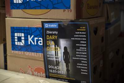 Kraków ma wielkie serce! 4 i pół tony darów dla dzieci z ośrodków dla uchodźców