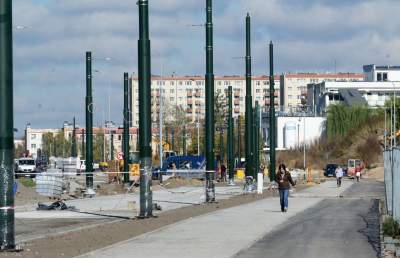 Wkrótce pojadą tędy tramwaje, pętla na os. Krowodrza Górka prawie gotowa