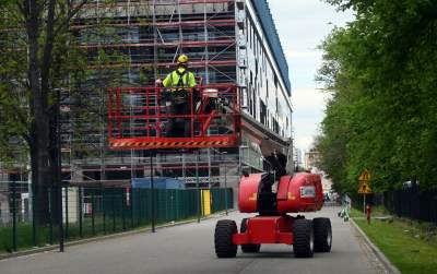 Widać pierwsze efekty remontu stadionu przy Reymonta, koszt prac to 100 milionów