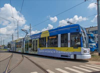 Tramwaj Szymborskiej już na ulicach Krakowa, trasę wybrano nieprzypadkowo