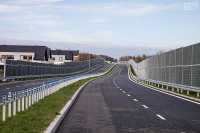 Nowa droga wyjazdowa z Krakowa na północ, otwarcie przed świętami