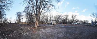 Tu na razie jest ściernisko, ale będzie bardzo ważna instytucja