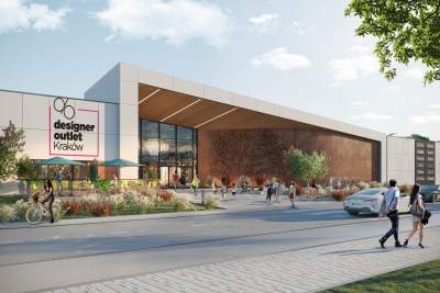 Powstaje nowe duże centrum handlowe w Krakowie. Ma być gotowe wiosną 2025 r.