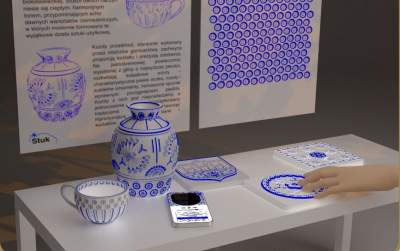 Świetny projekt absolwentki Politechniki Krakowskiej: niewidomi mogą "zobaczyć" ceramikę