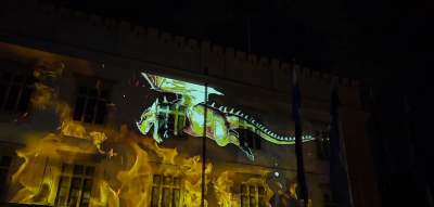 Multimedialne smocze widowisko. Ostatni pokaz