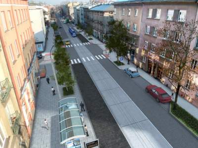 Przebudowa Kościuszki: gorzej dla aut, lepiej dla pieszych i rowerzystów