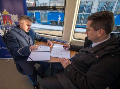 Nagrania z tramwajów i autobusów szybciej trafią do Policji. Prawie wszędzie kamery