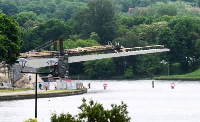 Utrudnienia na bulwarze Inflanckim. Zamknięta ścieżka pieszo – rowerowa