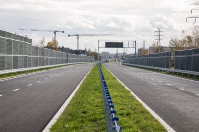 Nowa droga wyjazdowa na północy Krakowa już gotowa, wkrótce otwarcie