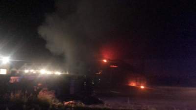 Pożary w Krakowie: płonęła sortownia odpadów i budynki mieszkalne